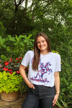 The Patriotic Cowboy Graphic Tee